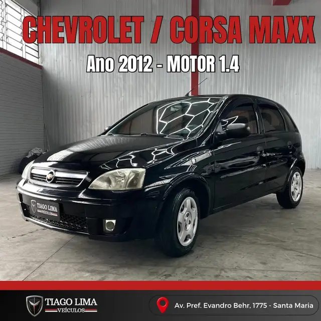 Carro Chevrolet Corsa Hatch 2012 Maxx 1.4 (Flex)