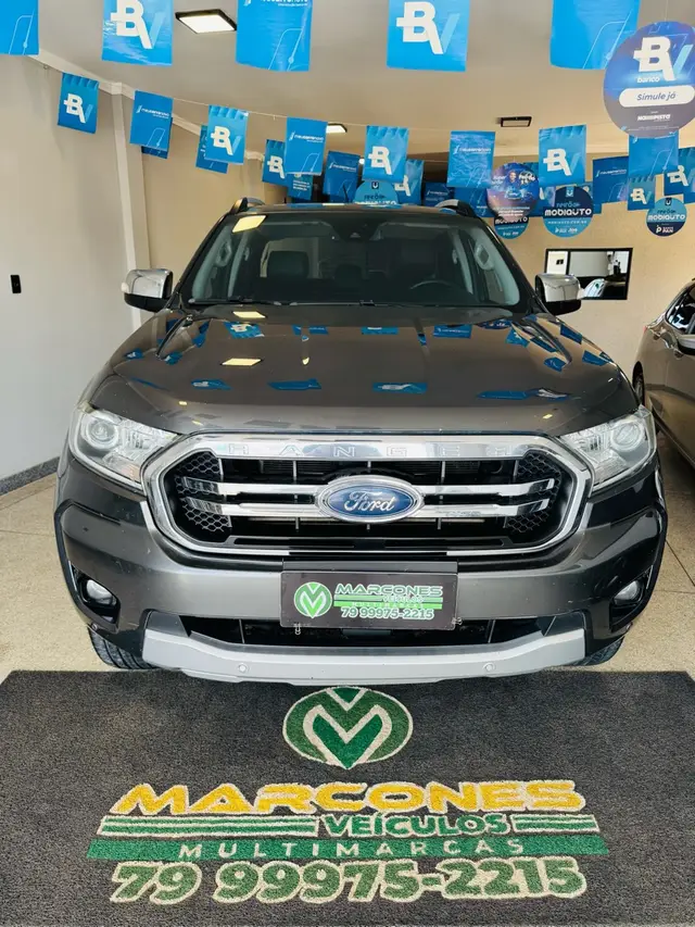 Carro Ford Ranger Cabine Dupla 2021 Limited 3.2 Turbodiesel 20V 4x4 (Aut)