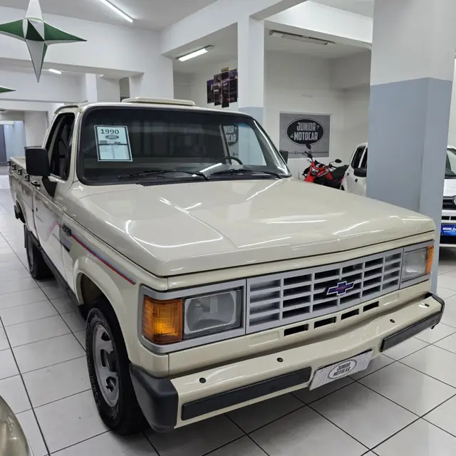 Carro Chevrolet D20 1990 Pick Up Custom S Turbo 4.0 (Cab Simples)