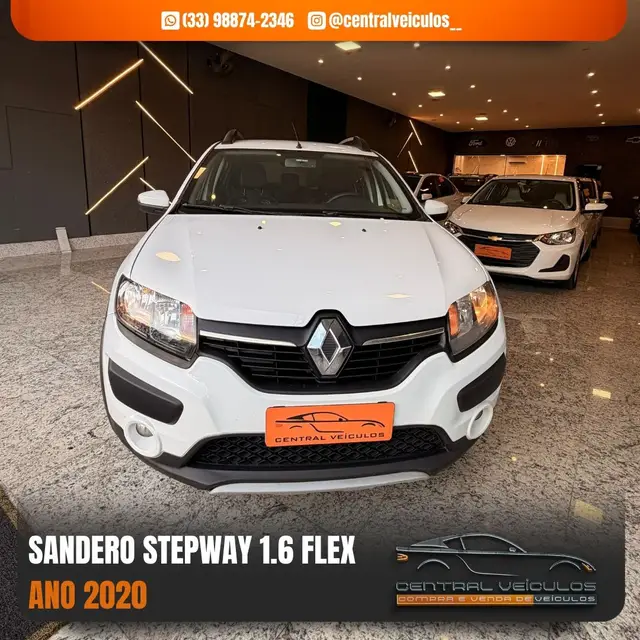 Carro Renault Sandero 2020 Zen 1.6 16V SCe (Flex)