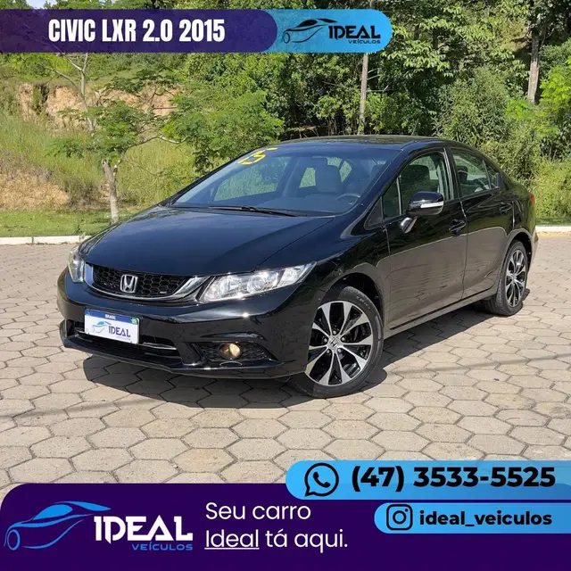 Carro Honda Civic 2015 LXR 2.0 i-VTEC (Aut) (Flex)