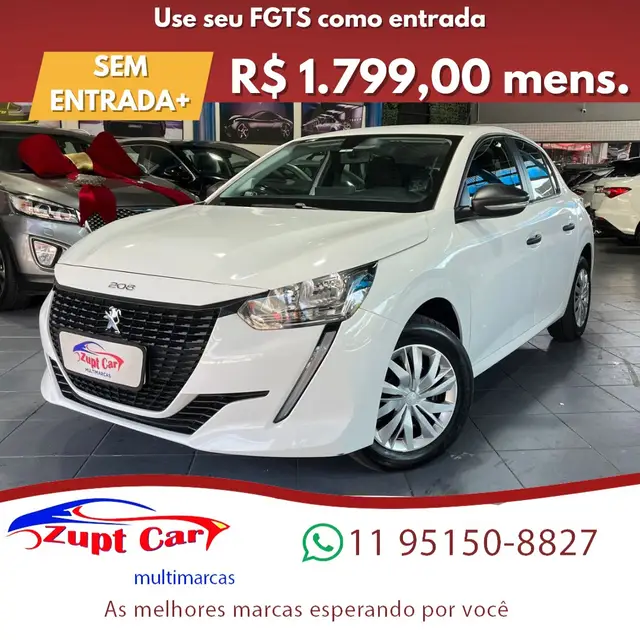 Carro Peugeot 208 2024 Like 1.0