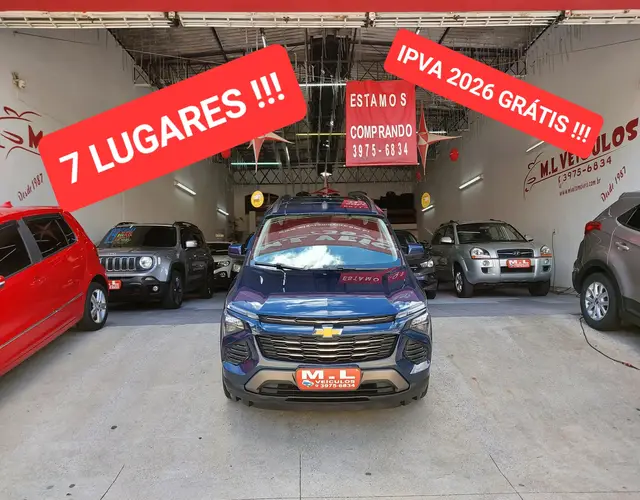 Carro Chevrolet Spin 2025 Premier 1.8 (Aut.)