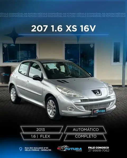 Carro Peugeot 207 2013 Hatch XS 1.6 16V (flex) (aut)