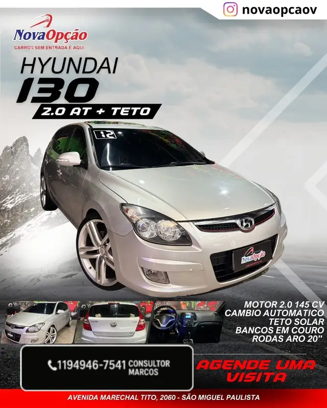 Carro Hyundai i30 2012 GLS 2.0 16V Top (aut.)