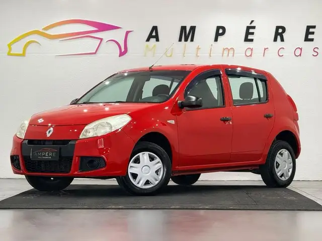 Carro Renault Sandero 2013 Authentique 1.0 16V (flex)