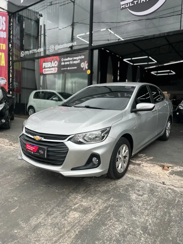 Carro Chevrolet Onix Plus 2020 1.0 LTZ Turbo Flex (Aut)