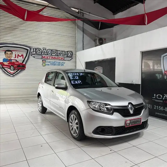 Carro Renault Sandero 2017 Expression 1.0 16V (Flex)