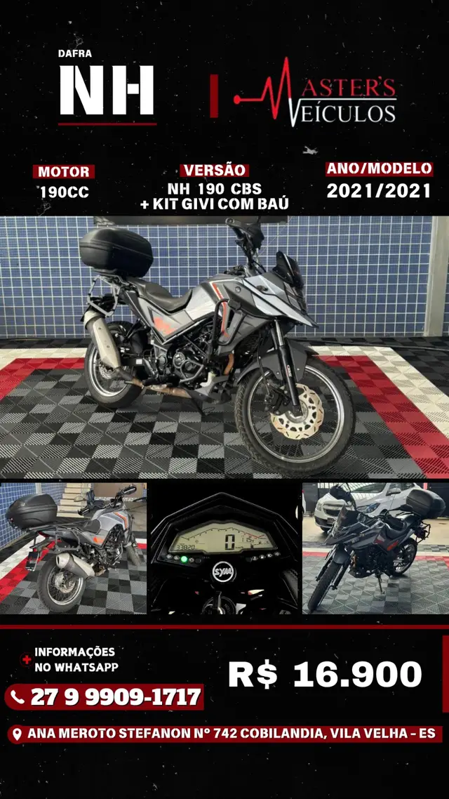 Moto Dafra NH 2021 190