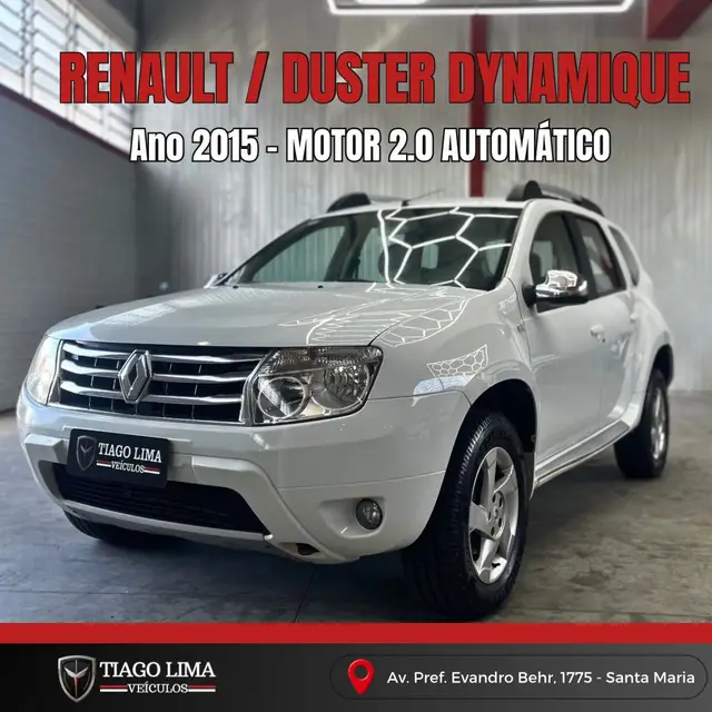 Carro Renault Duster 2015 2.0 16V Dynamique (Aut) (Flex)