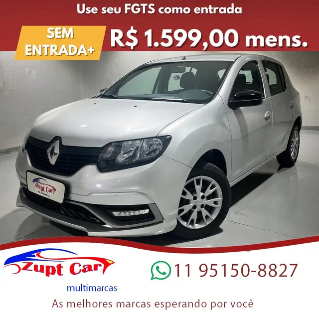 Carro Renault Sandero 2023 S Edition 1.0 12v (Flex)