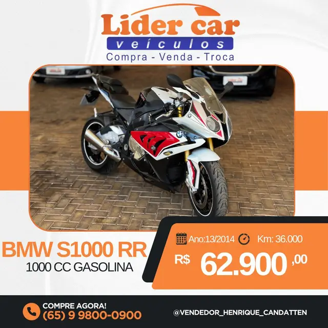 Moto BMW S 1000 RR 2014 RR