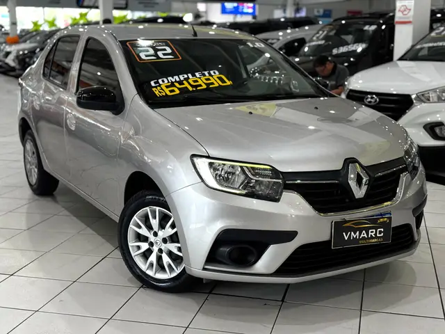 Carro Renault Logan 2022 Life 1.0 12V SCe (Flex)