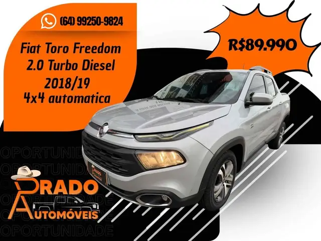 Carro Fiat Toro 2019 Volcano 2.0 diesel AT9 4x4