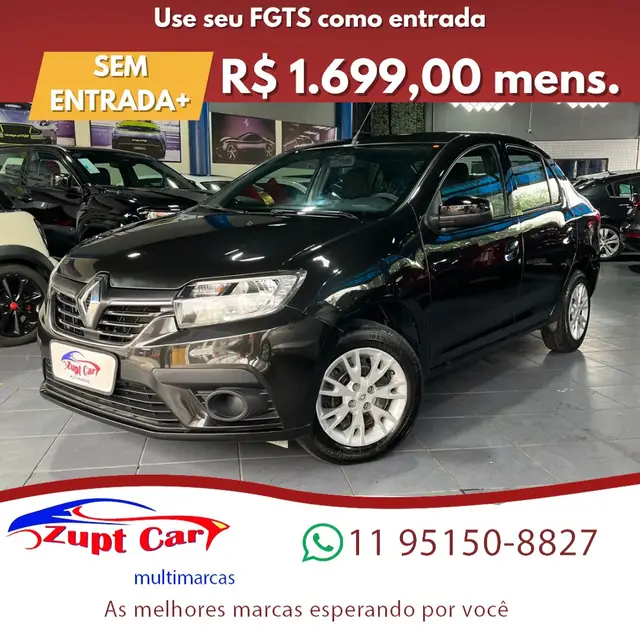 Carro Renault Logan 2024 Zen 1.0