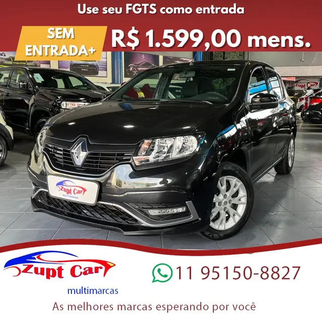 Carro Renault Sandero 2023 S Edition 1.0 12v (Flex)