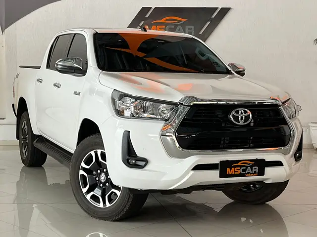 Carro Toyota Hilux Cabine Dupla 2021 SRV 2.7 CD 4x4 (Flex) (Aut)