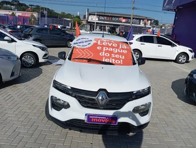 Carro Renault Kwid 2025 Zen 1.0 12v SCe (Flex)