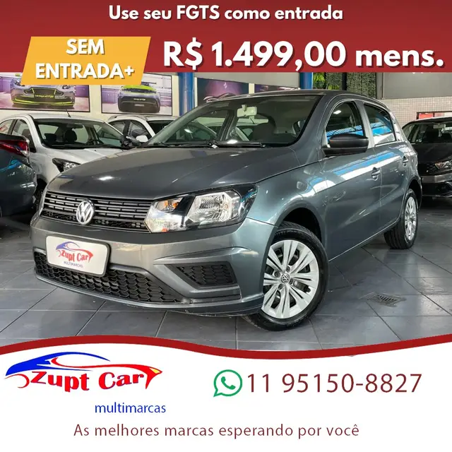 Carro Volkswagen Gol 2021 1.6 (Flex)
