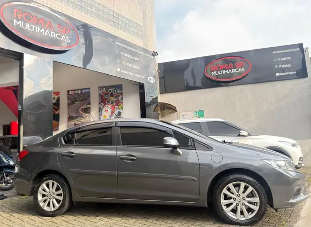 Carro Honda Civic 2014 New  LXS 1.8 16V i-VTEC (Aut) (Flex)