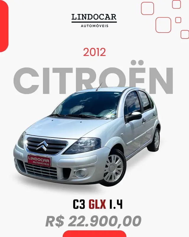 Carro Citroën C3 2011 Plus 1.4 8V (flex)