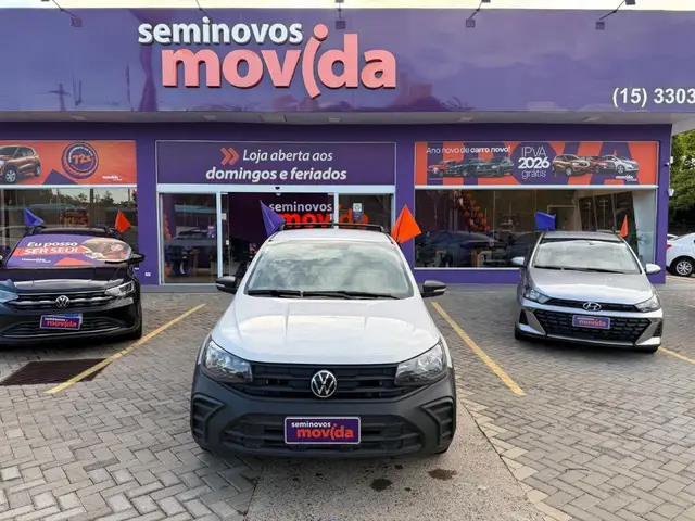 Carro Volkswagen Saveiro 2025 Robust Total Flex 16V