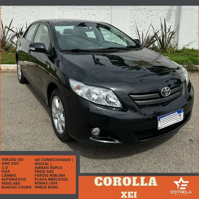 Carro Toyota Corolla 2011 2.0 XEi Multi-Drive S (Flex)