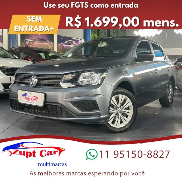 Carro Volkswagen Voyage 2023 1.0 MPI (Flex)