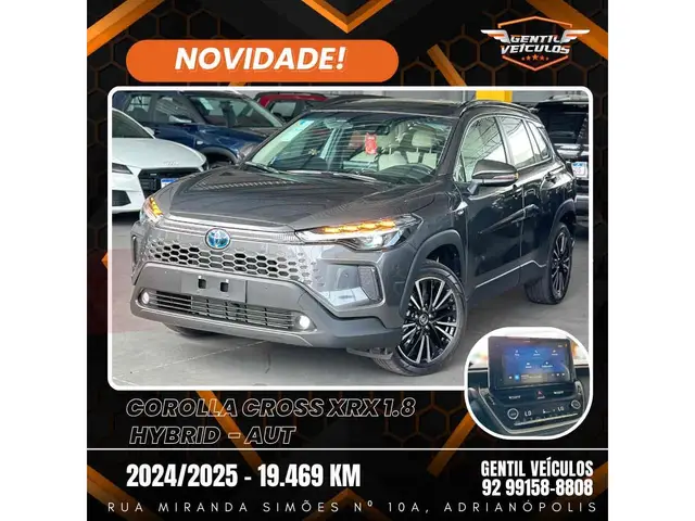 Carro Toyota Corolla Cross 2025 XRX Hybrid 1.8