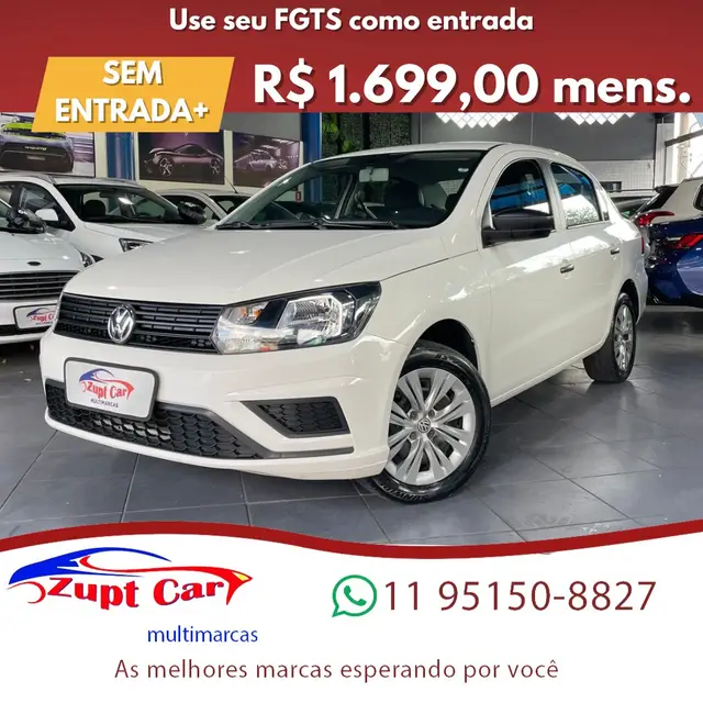 Carro Volkswagen Voyage 2022 1.6