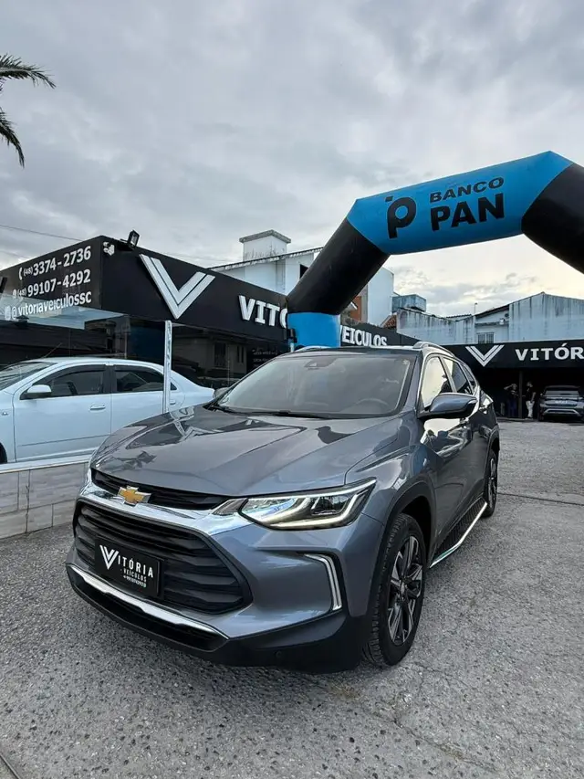 Carro Chevrolet Tracker 2021 Premier 1.2 Turbo (Aut) (Flex)