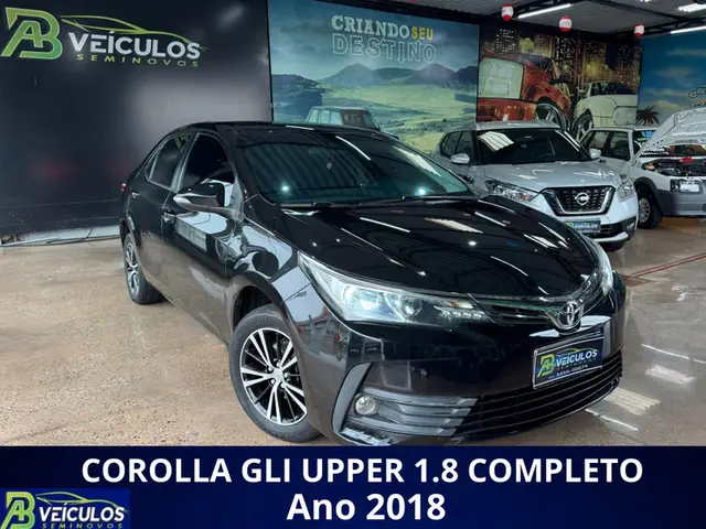 Carro Toyota Corolla 2018 1.8 GLi Upper Multi-Drive (Flex)