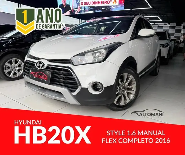 Carro Hyundai HB20X 2016 Style 1.6 (Flex)