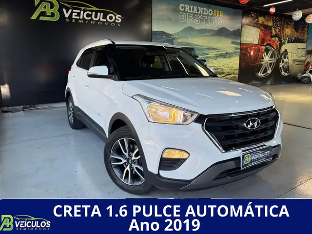Carro Hyundai Creta 2019 Pulse Plus 1.6 (Aut) (Flex)