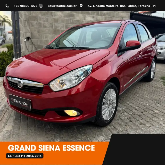 Carro Fiat Grand Siena 2014 Essence 1.6 16V (Flex)
