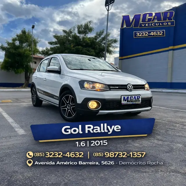 Carro Volkswagen Gol 2015 1.6 16v MSI Rallye (Flex)