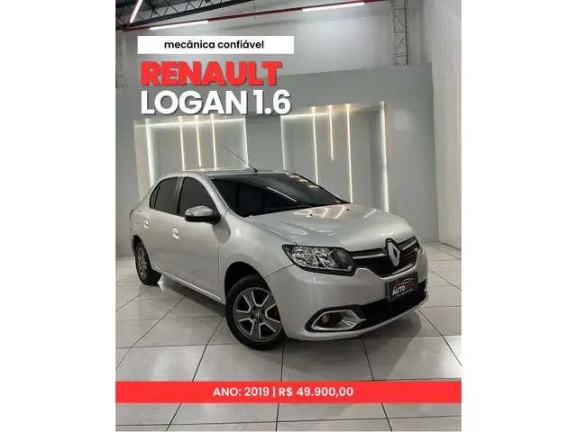 Carro Renault Logan 2019 Expression 1.6 16V SCe (Flex)