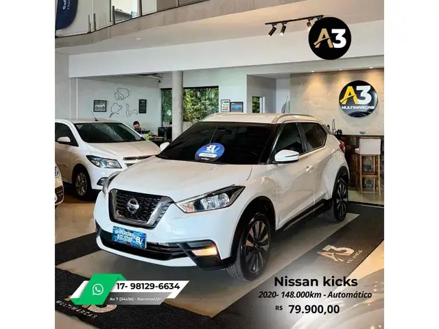 Carro Nissan Kicks 2020 1.6 SV CVT (Flex)