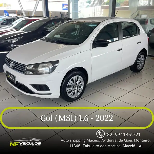Carro Volkswagen Gol 2022 1.6 (Flex)