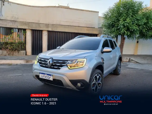 Carro Renault Duster 2021 Iconic 1.6 16V (Flex) CVT