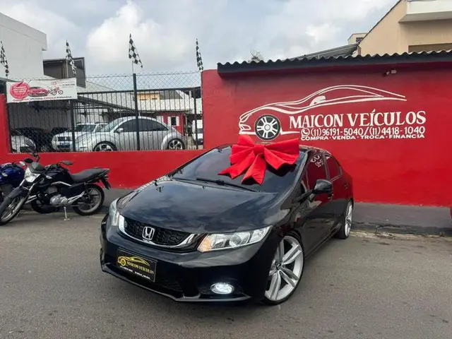 Carro Honda Civic 2014 LXS 1.8 i-VTEC (Aut) (Flex)
