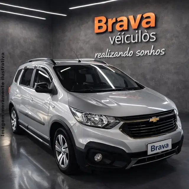 Carro Chevrolet Spin 2019 Activ 7S 1.8 (Flex) (Aut)