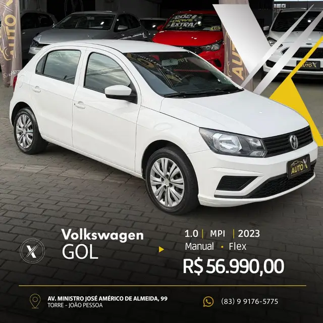 Carro Volkswagen Gol 2023 1.0 12v (Flex)