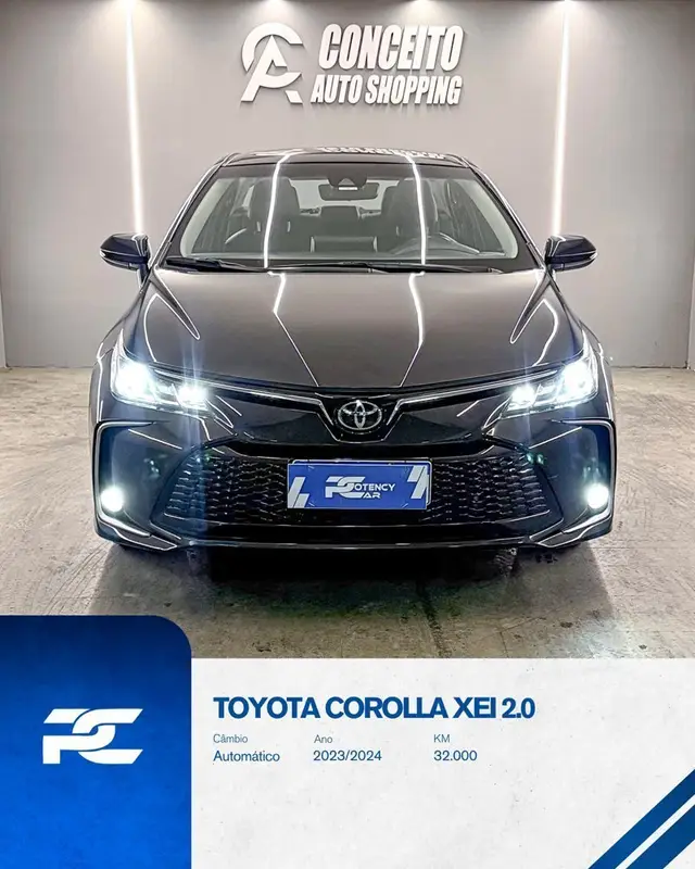 Carro Toyota Corolla 2024 XEi 2.0 Flex