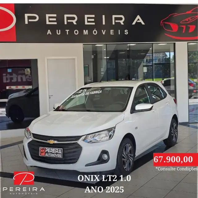 Carro Chevrolet Onix 2025 LT 1.0