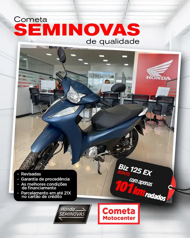 Moto Honda Biz 125 2025 EX