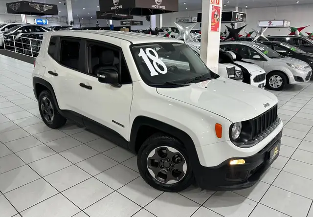 Carro Jeep Renegade 2018 1.8 4x2 (Aut) (Flex) (PCD)