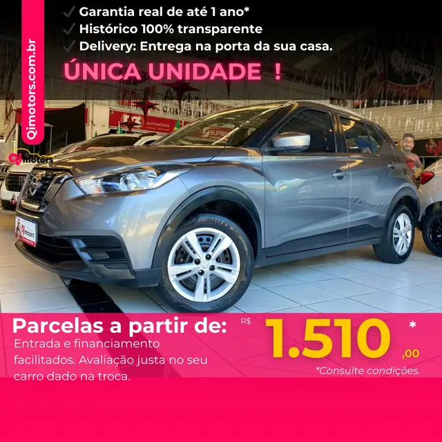 Carro Nissan Kicks 2018 1.6 S (Flex)