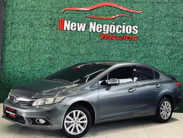 Carro Honda Civic 2012 New  LXS 1.8 16V i-VTEC (Flex)