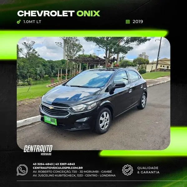 Carro Chevrolet Onix 2019 1.0 LT SPE/4